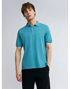 Футболка поло из хлопка с коротким рукавом Zolla