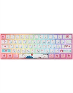 Клавиатура 3061S, USB, розовый Akko