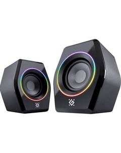 Колонки Bluetooth Solar 9, 2.0, черный Defender