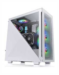 Корпус ATX Divider 300 TG ARGB, Midi-Tower, без БП, белый Thermaltake