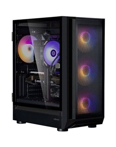 Корпус E-ATX I6, Midi-Tower, без БП, черный Zalman