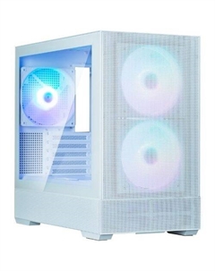 Корпус mATX P30, Mini-Tower, без БП, белый Zalman