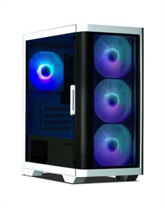 Корпус mATX M4, Mini-Tower, без БП, белый Zalman