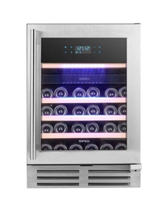 Винный шкаф однокамерный TEMPTECH EX60DX вместимость: 56 бутылок, серебристый Temptech