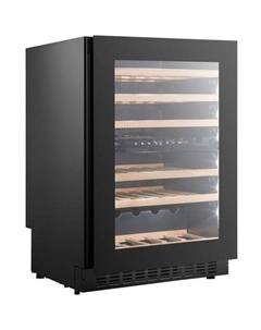 Винный шкаф однокамерный TEMPTECH SKX6080DRB вместимость: 46 бутылок, черный Temptech