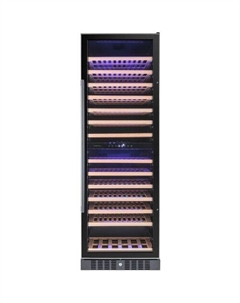 Винный шкаф однокамерный TEMPTECH WP180DCB вместимость: 163 бутылок, черный Temptech