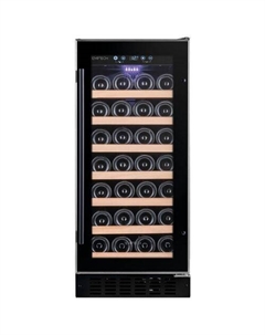 Винный шкаф однокамерный TEMPTECH WPQ38SCB вместимость: 34 бутылок, черный Temptech