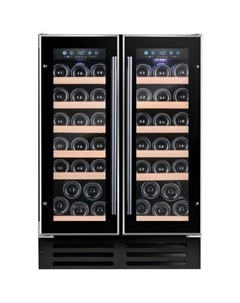 Винный шкаф однокамерный TEMPTECH WP2DQ60DCB вместимость: 38 бутылок, черный Temptech