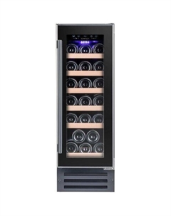 Винный шкаф однокамерный TEMPTECH WPQ30SCB вместимость: 19 бутылок, черный Temptech