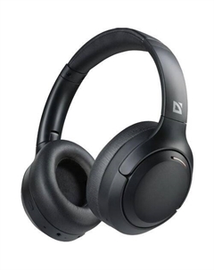 Наушники Defender FreeMotion B677, 3.5 мм/Bluetooth, накладные, черный