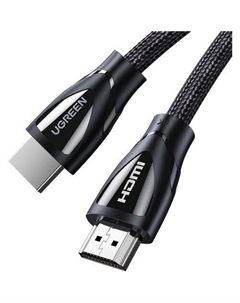 Кабель аудио-видео UGREEN HD140, HDMI (m) - HDMI (m), ver 2.1, 5м, ф/фильтр, черный Ugreen