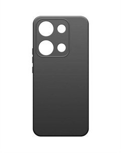Чехол (клип-кейс) Silicone Case, для Xiaomi Redmi Note 14S, черный Borasco
