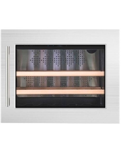 Винный шкаф однокамерный TEMPTECH OZ45SX вместимость: 18 бутылок, серебристый Temptech