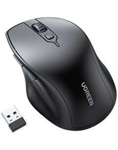 Мышь беспроводная MU101 (90395) Black Wireless Ugreen