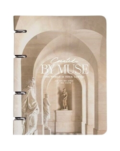 Тетрадь общая Muse, 155х212мм, 80л, клетка, музей Be smart