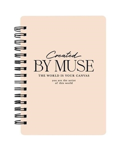 Блокнот Muse, 102х142мм, 120 листов, клетка, айвори Be smart