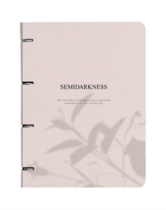 Тетрадь общая Shadow, 240х310мм, 120л, клетка, бежевый Be smart