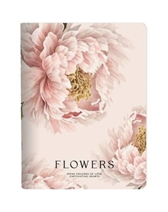 Тетрадь общая Peony, 165x220мм, 48л, клетка, персиковый Be smart