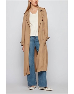 Удлиненный тренч с поясом Boss