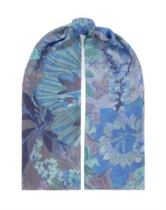 Платок из шелка и шерсти Eleganzza