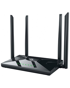 Роутер беспроводной Netis NC65 AC1200, 10/100/1000BASE-TX, черный