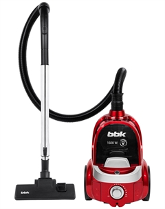 Пылесос напольный BBK BV1508, бургунди Bbk