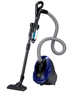 Пылесос напольный Samsung VC20M255AWB, черно-синий