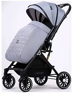 Коляска прогулочная K313-2A Pro Grey Ining baby