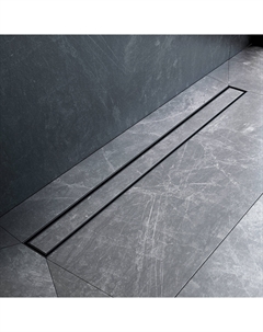 Душевой трап (лоток) MasterFlow Tile 90 см, черный матовый Am.pm.