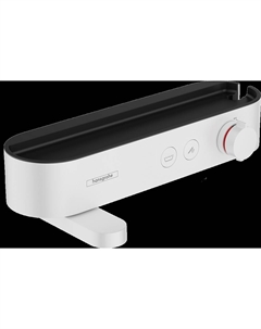 Смеситель для ванны с душем ShowerTablet Select термостатический белый матовый Hansgrohe