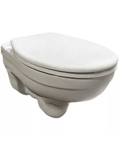 Унитаз подвесной Albit белый с сиденьем микролифт Berges