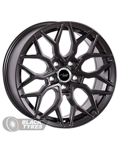 Литой диск XH1024 7x15/4x100 D60.1 ET38, Черные Lizardo