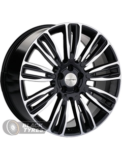 Литой диск KHW2004 8.5x20/5x114.3 D67.1 ET48, Черные Khomen wheels