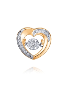 Подвеска из золота Адамас