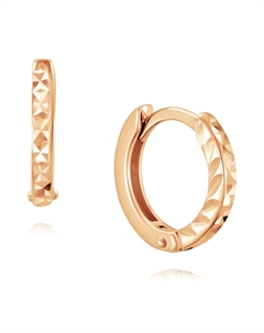 Серьги из золота Адамас