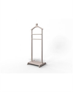 Шкаф Напольная вешалка Majestic (Массив (дуб) Масло-воск Беленый) 50x44 Verda