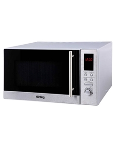 Печь СВЧ KORTING KMO 823 XN 800Вт 23л серебристый Korting