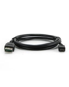 Кабель USB(Am)-Micro USB(Bm), 1 м, черный, Gembird (CC-mUSB2D-1M)