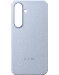 Чехол-накладка Samsung Kindsuit Case для смартфона Samsung Galaxy S25, экокожа/микрофибра, голубой (EF-VS931PLEGRU)