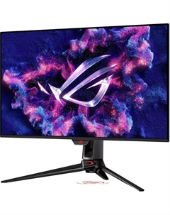 Монитор 31.5" ROG SWIFT PG32UCDP OLED, 3840x2160 (16:9), 450кд/м2, 240 Гц, 0.03 мс, 178°/178°, HDMI, DisplayPort, USB Type-C, USB-Hub, черный (90LM0A50-B01370) Asus