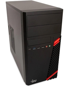 Системный блок IRU Опал 515, Intel Core i5 10400 2.9 ГГц, 8Gb RAM, 256Gb SSD, без ОС, черный, клавиатура, мышь (2056744) Iru