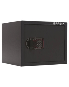 Сейф мебельный 280мм x 350мм x 300мм, 8.3кг, замков: 1/электронный, 1 полка, SF 280EL (S103BR212414) Brabix