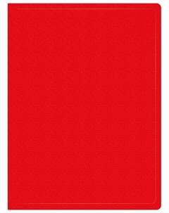 Папка пластик, красный (-ECB40RED) Buro