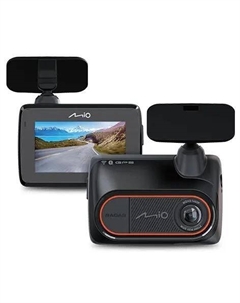 Видеорегистратор с экраном Mio MiVue i157, 2560x1440 30 к/с, 135°, G-сенсор, WiFi, радар-детектор, microSD (microSDXC), черный (5415N6780003)