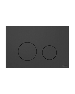 Клавиша смыва для инсталляций Tece Spring loop черная матовая (S240925)