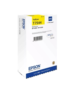 Картридж для струйного принтера T7544 Yellow XXL (C13T754440) Epson