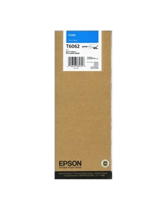 Картридж для струйного принтера T6062 Cyan (C13T606200) PI Epson