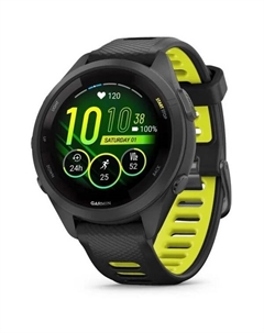 Смарт-часы Garmin Forerunner 265S (Black/Yellow) (010-02810-13)
