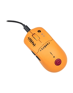 Мышь игровая беспроводная Valkyrie VK M1 Pro, Naruto Uzumaki Edition, оранжевый