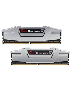 Оперативная память G.SKILL Ripjaws V, 16 Гб (2 х 8 Гб), DDR4, 2400 МГц, F4-2400C15D-16GVS, серебристый G.skill